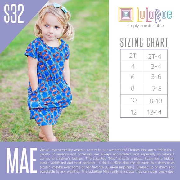 NWT DISNEY Mae dress {LuLaRoe} - Picture 6 of 7